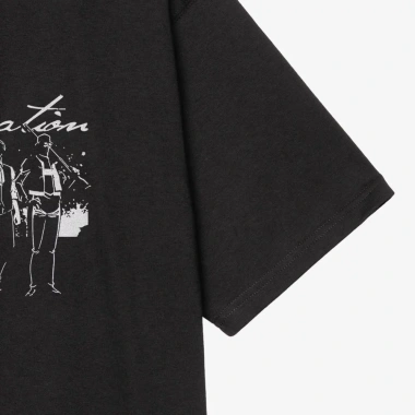 Áo thun Unisex Detective Conan Black Organization Oversized 100% Cotton ngắn tay giá ưu đãi 220k 3 Áo thun Unisex Detective Conan Black Organization Oversized 100% Cotton ngắn tay giá ưu đãi 220k 3