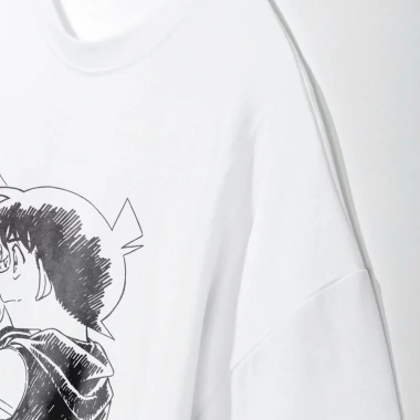 Áo thun Unisex Detective Conan Haibara Oversized 100% Cotton ngắn tay - Giá 220k