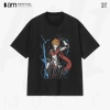 Áo thun unisex Genshin Impact Childe Tartaglia Oversized 100% cotton ngắn tay - 220.000đ