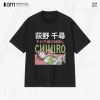 Áo thun unisex Ghibli Studio Chihiro Oversized 100% cotton ngắn tay – Giá 220.000đ