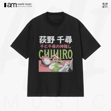 Áo thun unisex Ghibli Studio Chihiro Oversized 100% cotton ngắn tay – Giá 220.000đ