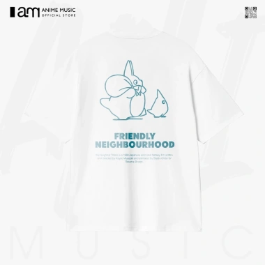 Áo thun Unisex Ghibli Studio Totoro Retro Oversized 100% Cotton ngắn tay Giá 240.000đ giảm từ 309.600đ 2