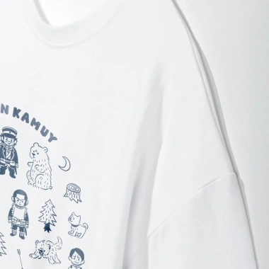 Áo thun Unisex Golden Kamuy Chibi Kawaii Oversized 100% Cotton ngắn tay - 220.000₫