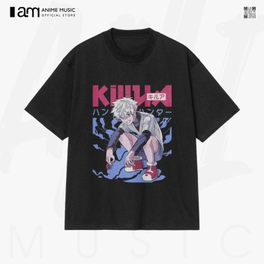 Áo thun Unisex Hunter x Hunter Killua Art Oversized 100% Cotton ngắn tay - Giá chỉ 220.000₫