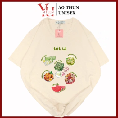 Áo thun unisex in bánh chưng Tết 2.026 – Trend hot, chỉ 111.200₫ (giá gốc 133.440₫)