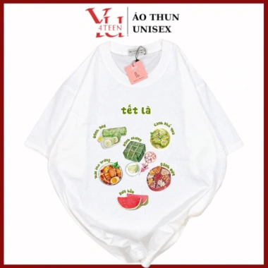 Áo thun unisex in bánh chưng Tết 2.026 – Trend hot, chỉ 111.200₫ (giá gốc 133.440₫)