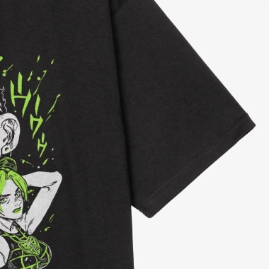 Áo thun unisex JoJo Bizarre Jolyne Jotaro oversized 100% cotton ngắn tay - 176k