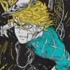 Áo thun Unisex JoJos Bizarre Adventure Diego Brando Digital Art Oversized 100% Cotton - 220.000₫ 4