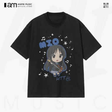 Áo thun Unisex K-On Mio Chibi Kawaii 100% Cotton ngắn tay - Giá ưu đãi 220k