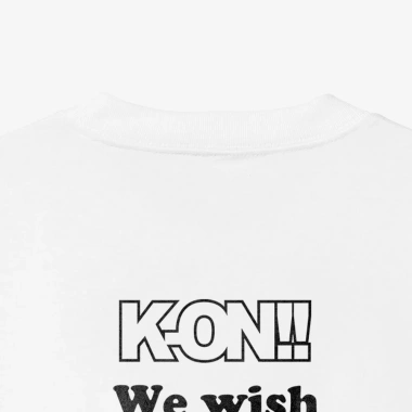 Áo thun Unisex K-ON We Love Oversized 100% Cotton ngắn tay giá ưu đãi 240.000₫ 5
