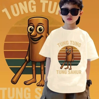 Áo thun unisex Katun 100% cổ tròn size 3/4-14 Malaysia - Giá ưu đãi 143,332₫