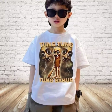 Áo thun unisex Katun 100% cổ tròn size 3/4-14 Malaysia - Giá ưu đãi 143,332₫