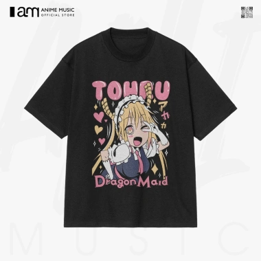 Áo thun Unisex Kobayashi-san Chi no Maidragon Tohru Color Art Oversized 100% Cotton ngắn tay - Siêu thoải mái, giảm còn 220.000₫