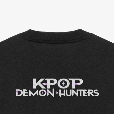 Áo thun unisex KPop Demon Hunters HUNTR/X Oversized 100% cotton ngắn tay giảm 240k 6