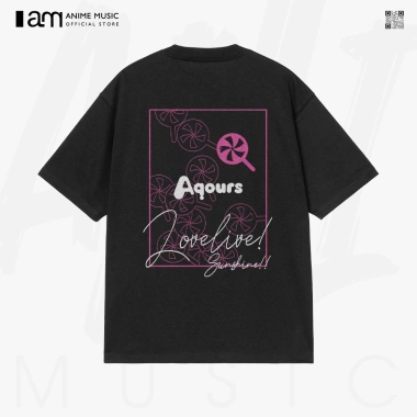 Áo thun Unisex Love Live Sunshine Aqours Ruby Oversized 100% Cotton - Giá ưu đãi 240k