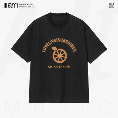 Áo thun Unisex Love Live Sunshine Chika Oversized 100% Cotton ngắn tay Giá 220k
