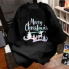 Áo Thun Unisex Noel Đỏ Hologram Oversize Hươu Cây Noel RTOML Giá 69k 9