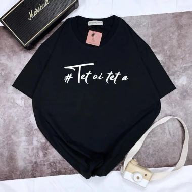 Áo Thun Unisex Oversize Thoáng Mát In Chữ TẾT ƠI TẾT À - Size M-XXL Giá 204k 3 Áo Thun Unisex Oversize Thoáng Mát In Chữ TẾT ƠI TẾT À - Size M-XXL Giá 204k 3