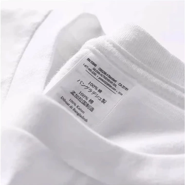 Áo thun unisex rộng cotton co giãn 2 chiều, trắng in chữ cỗ tròn – 178.760₫ 6