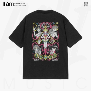 Áo thun Unisex Sailor Moon Color Art Oversized 100% Cotton ngắn tay – Giá chỉ 240.000 VND giảm mạnh