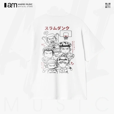 Áo thun Unisex Slam Dunk Chibi Kawaii Oversized 100% Cotton ngắn tay Giá chỉ 240.000 VND 7