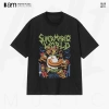 Áo thun Unisex Super Mario World Oversized 100% Cotton ngắn tay - Giá 220.000₫