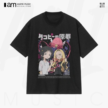 Áo thun unisex Takopi no Genzai Oversized 100% cotton ngắn tay - Giá chỉ 220k