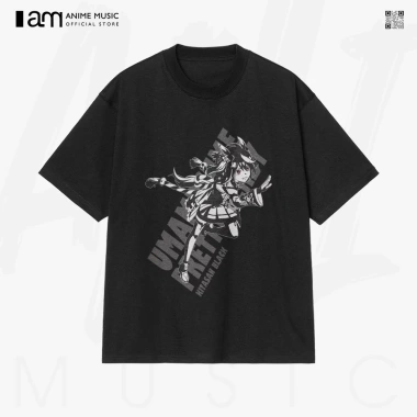 Áo thun Unisex Uma Musume Pretty Derby Kitasan Black Art Oversized 100% cotton ngắn tay - Giá chỉ 220.000₫