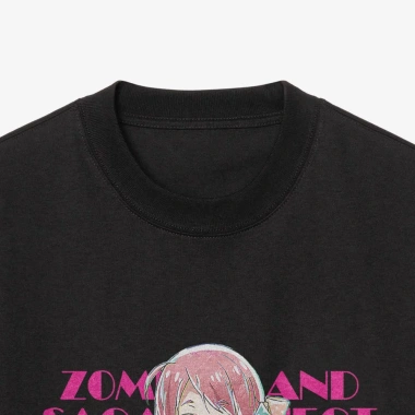 Áo thun Unisex Zombie Land Saga Sakura Minamoto Digital Art Oversized 100% Cotton ngắn tay giá ưu đãi 220k