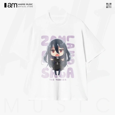 Áo thun Unisex Zombie Land Saga Tae Chibi Oversized 100% Cotton ngắn tay - 220.000₫