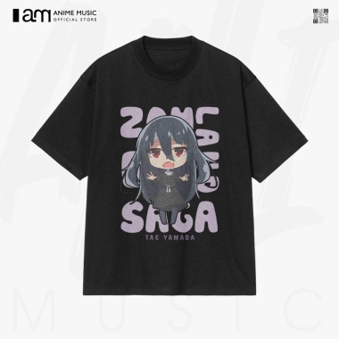 Áo thun Unisex Zombie Land Saga Tae Chibi Oversized 100% Cotton ngắn tay - 220.000₫
