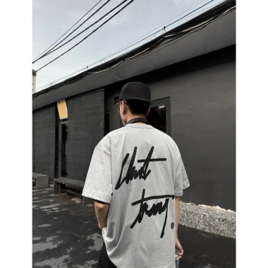 Áo Thun Vải Dày Basic TEE BIG SS - Chuột Trắng Giá Ưu Đãi 180.000 VNĐ 4