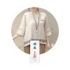 Áo Thun Vải Lanh Cotton Ba Phần Tay Rời M-4XL 2.023 - Retro Mùa Hè Dân Tộc, Kích Thước Lớn, Giá Ưu Đãi 208.440₫ 5