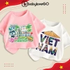 Áo thun Việt Nam Quốc Khánh 2-9 BabyloveGO cotton mềm mịn, thoáng mát bé 1‑10 tuổi – 89.000₫ 2