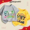 Áo thun Việt Nam Quốc Khánh 2-9 BabyloveGO cotton mềm mịn, thoáng mát bé 1‑10 tuổi – 89.000₫ 5