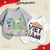 Áo thun Việt Nam Quốc Khánh 2-9 BabyloveGO cotton mềm mịn, thoáng mát bé 1‑10 tuổi – 89.000₫ 9