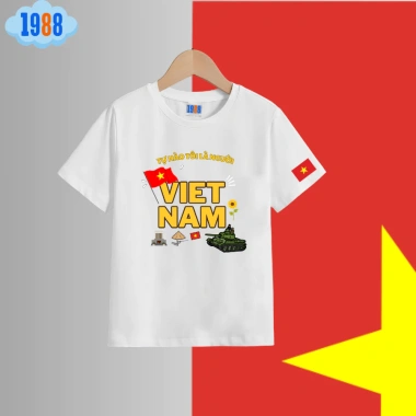 Áo thun Việt Nam size cho cả gia đình - Concert quốc gia kỷ niệm 80 năm, giá 108.000 VND 7