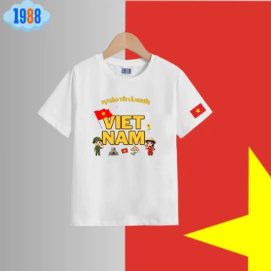 Áo thun Việt Nam size cho cả gia đình - Concert quốc gia kỷ niệm 80 năm, giá 108.000 VND 8