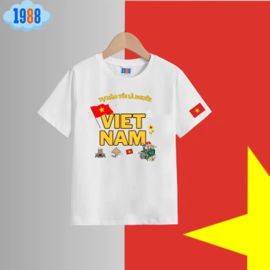 Áo thun Việt Nam size cho cả gia đình - Concert quốc gia kỷ niệm 80 năm, giá 108.000 VND 9