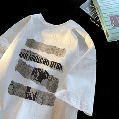 Áo thun vintage nữ wash CLOT unisex 100% cotton form rộng cao cấp - 89.000₫ 3