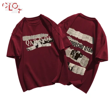 Áo thun vintage nữ wash CLOT unisex 100% cotton form rộng cao cấp - 89.000₫ 8