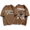 Áo thun vintage nữ wash CLOT unisex 100% cotton form rộng cao cấp - 89.000₫ 9