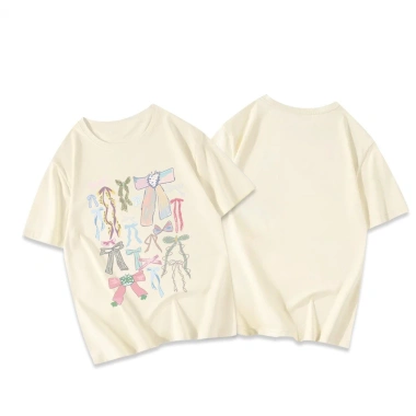 Áo thun xám cute mùa hè form rộng nữ 100% cotton 260gsm - Giá chỉ 69.000 RTOML 6 Áo thun xám cute mùa hè form rộng nữ 100% cotton 260gsm - Giá chỉ 69.000 RTOML 6