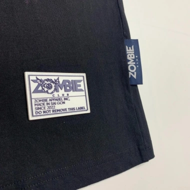 Áo thun Zombie Club x PAMIN Blur cotton 250gsm 100% - Nam và Nữ chỉ 75.000₫ 5