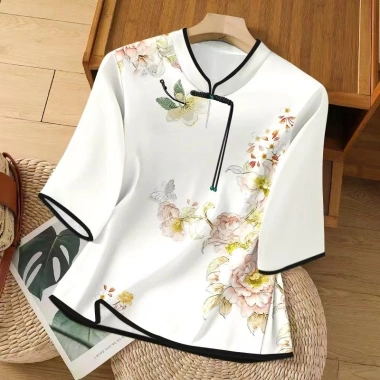 Áo Top Hanfu Nữ Mùa Hè 2.025 – Qipao Ba Phần Tay, Giá Ưu Đãi 297.399₫ 3 Áo Top Hanfu Nữ Mùa Hè 2.025 – Qipao Ba Phần Tay, Giá Ưu Đãi 297.399₫ 3