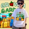 Áo Tràn Trùm Tay Ngắn Cổ Tròn GRWA GARDEN 100% Cotton Giá chỉ 100.333 VND 2