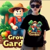 Áo Tràn Trùm Tay Ngắn Cổ Tròn GRWA GARDEN 100% Cotton Giá chỉ 100.333 VND 7