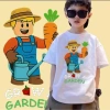 Áo Tràn Trùm Tay Ngắn Cổ Tròn GRWA GARDEN 100% Cotton Giá chỉ 100.333 VND 8