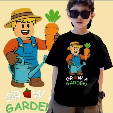Áo Tràn Trùm Tay Ngắn Cổ Tròn GRWA GARDEN 100% Cotton Giá chỉ 100.333 VND