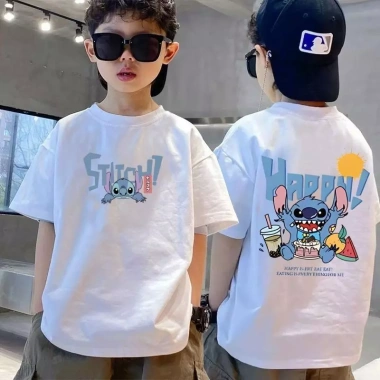 Áo trẻ cotton 220G PartheniaMa Baju-T NELLY cổ tròn, giảm 22% chỉ 143.332 VND